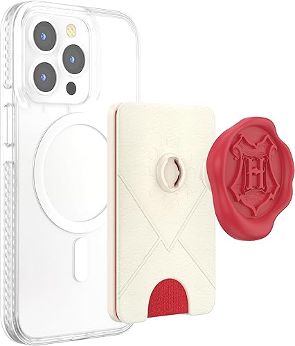 Miniatura 3 de PopSockets Cartera para teléfono con agarre expandible, soporte para tarjetas de teléfono, compatible con carga inalámbrica, billetera compatible