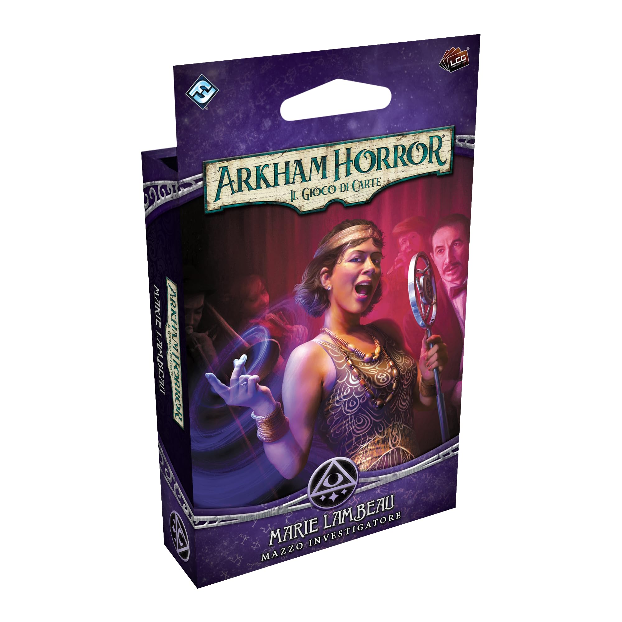 Asmodee Arkham Horror: The Card Game: Marie Lambeau – Investigator, Card Game, from 14 years, 1-4 Players, 60-120 min, Italian edition