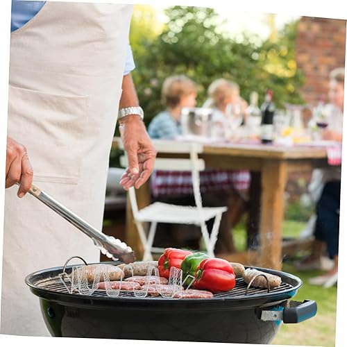 Miniatura 5 de BESTonZON Soporte para tacos de tortilla, soporte para tacos mexicanos, soporte para tacos para pizza, mini parrilla, bandeja para aperitivos,