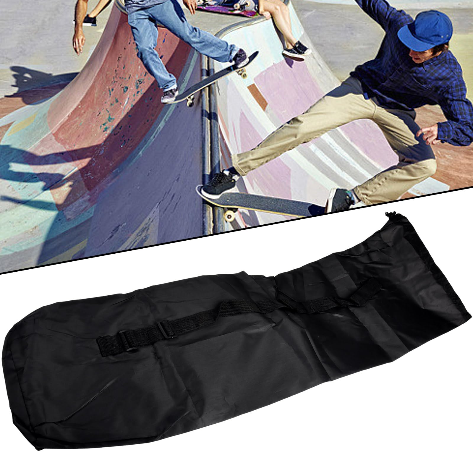 Sac de transport en nylon pour skateboard et longboard