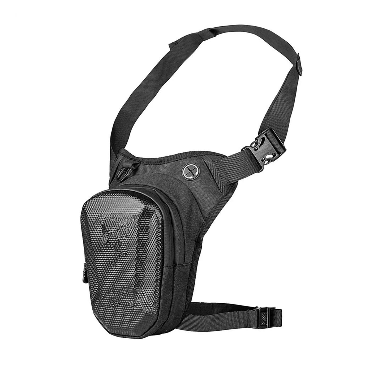 Borsa Moto Borsa Laterale Per Gamba Da Moto Impermeabile Sport All'aria Aperta Casual Marsupio Uomo Donna Hip Bum Riding Selle Moto Bagagli(B)