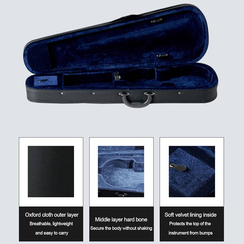 バイオリン　フルサイズ　ケース付き Amazon.co.jp: ポータブルオックスフォード布バイオリンケース