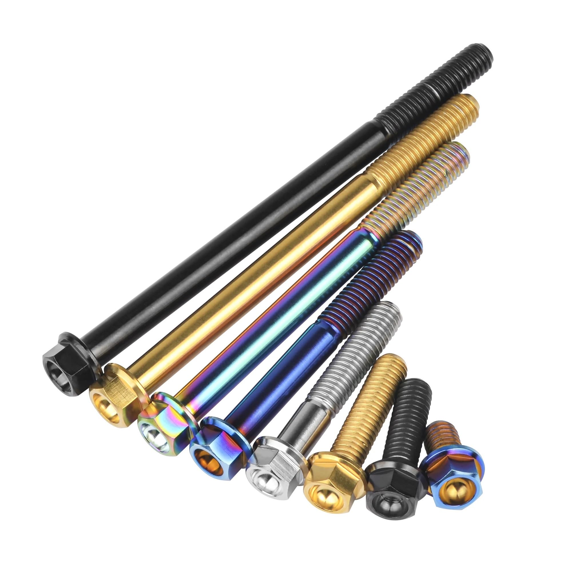 M6 X 1.0 Confezioni Titanio Basso Profilo Torx Bullone Vite 15 20 - Foto 3