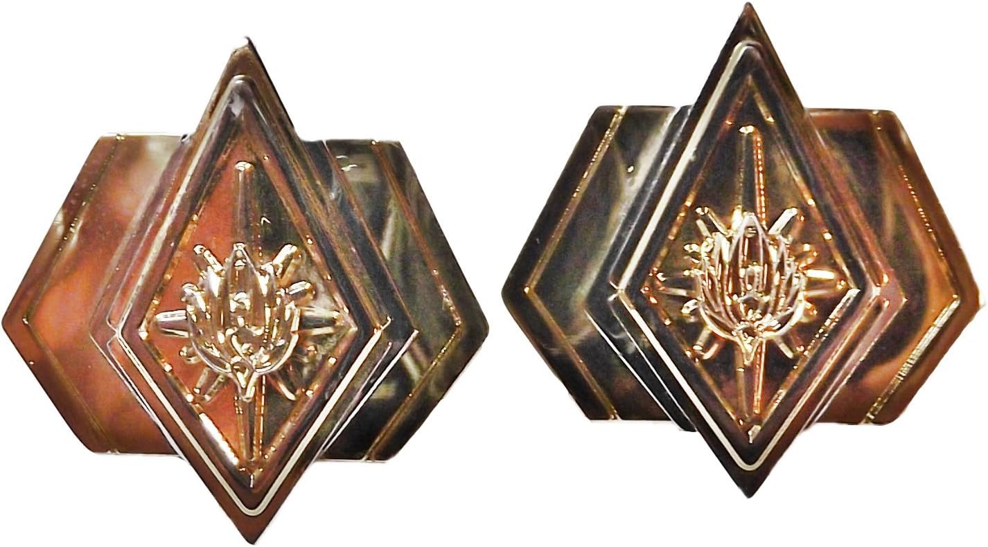 Main Street 24/7 Battlestar Galactica Deluxe 1 1/8" Tall Rear Admiral Collar PIPS
