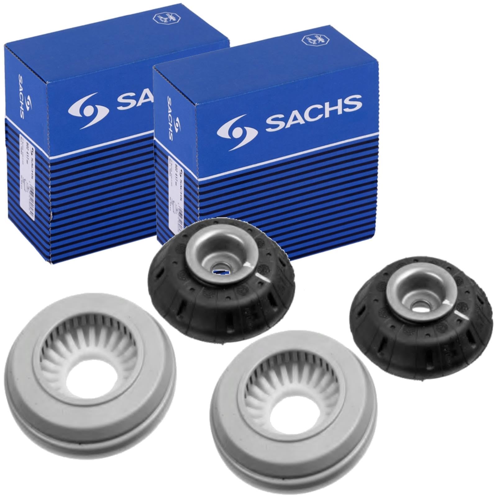 2x Sachs Domlager vorne | 803 054 Kompatibel mit Grande Punto,grande Punto (199_),Mito (955_),Punto,Punto (199_),Punto Evo (199_)