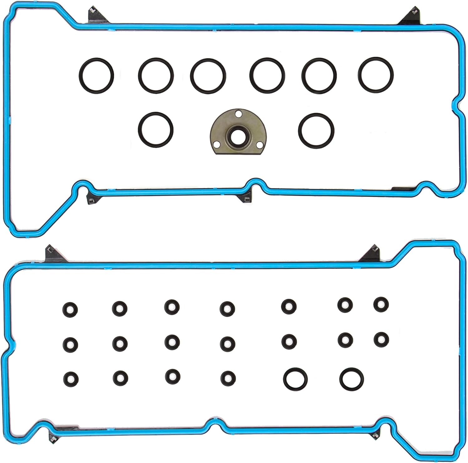 MA-9761252129 Valve Cover Gaskets Compatible With/For 00-06 Buick Cadillac Pontiac Shelby Oldsmobile 4.6L V8 32V