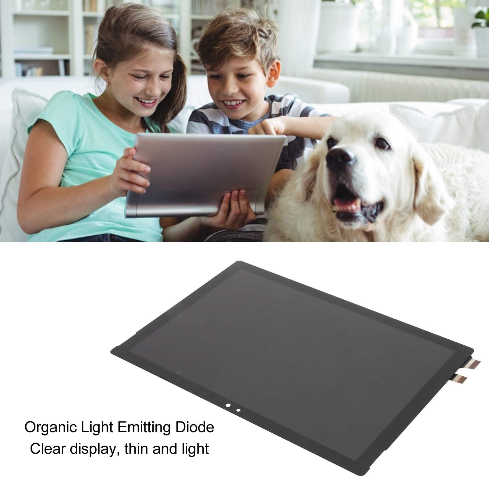 Amazon | Pro 5 1796 用 12.3 インチスクリーン交換用、完璧にフィット