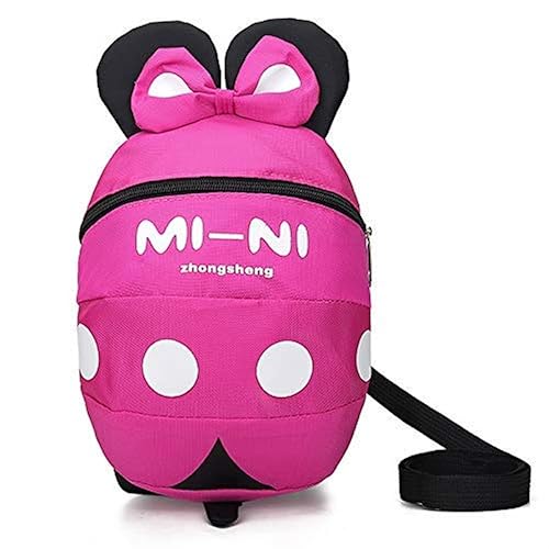 Miniatura 2 de Mochila de seguridad para caminar para bebés y niños pequeños, bolsa de viaje antipérdida, arnés con riendas, lindas mochilas de dibujos animados