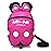 Baby Toddler Leash Baby Leash Backpack Little Kid Boys Girls Anti-Lost Travel Bag Harness Reins Cute Cartoon Backpacks with Safety Leash for Baby Backpack Leash for Toddlers 1-5 Years (Rose red)