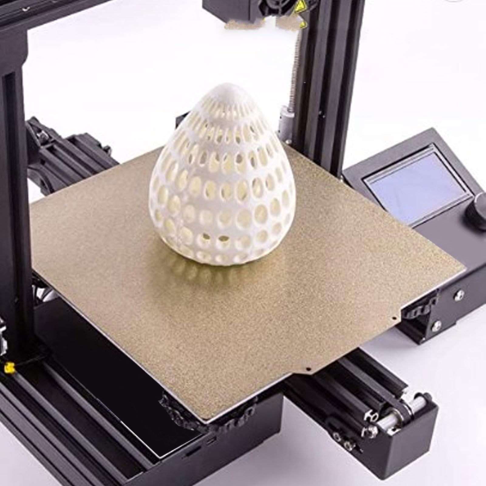 Plaque PEI Double Face 377x370mm Pour Ender 5 Plus | Plaque Construction Imprimante 3D Magnétique