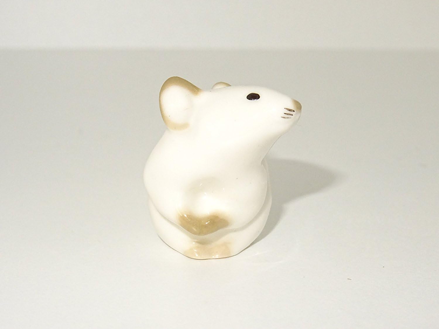 Porcelain Figurine russian white small mouse lomonosov IFZ imperial ceramic statue
