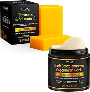 Barra de jabón de cúrcuma y vitamina C y almo...