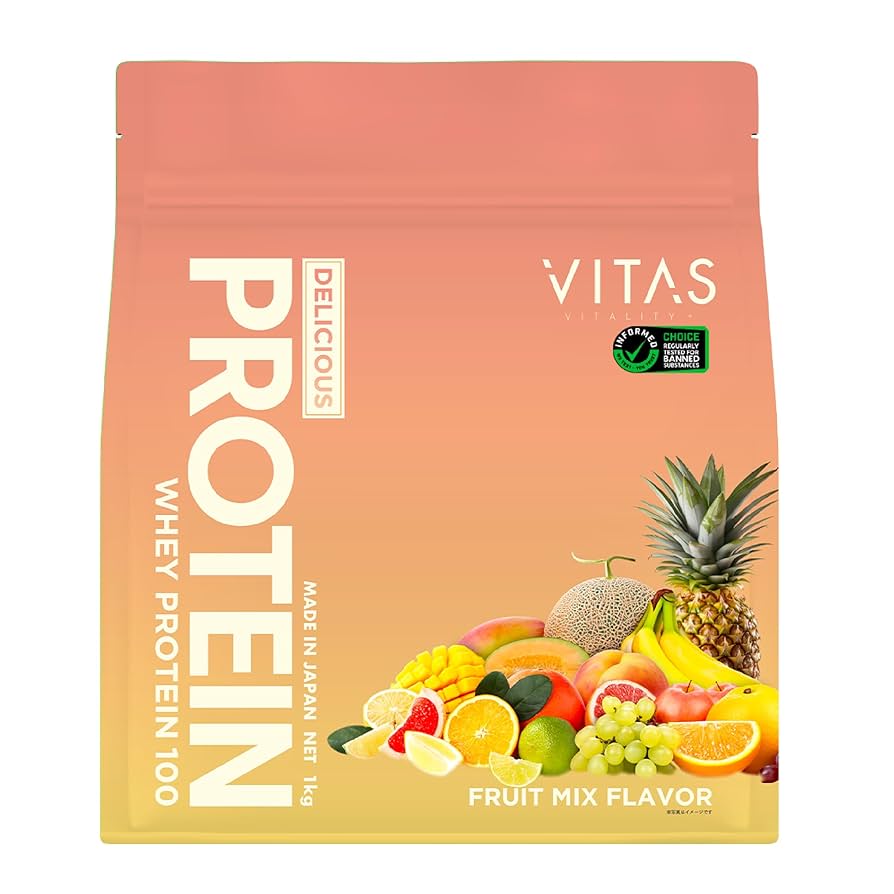 Amazon | VITAS (バイタス) ホエイ プロテイン 100 フルーツ