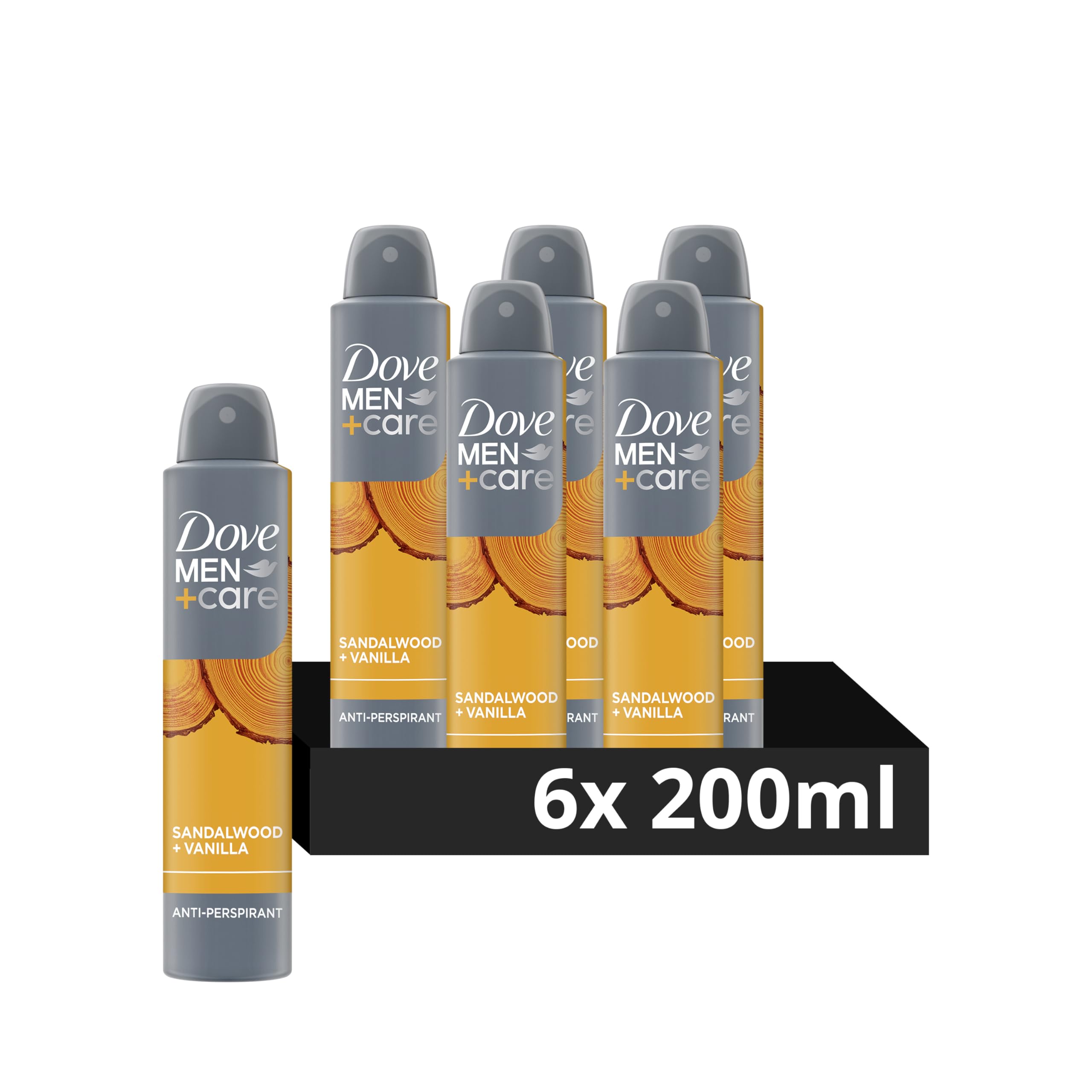 Dove Men+Care Advanced Deodorant Spray for 72Hrs Sweat Protection 200ml, 30 Pack