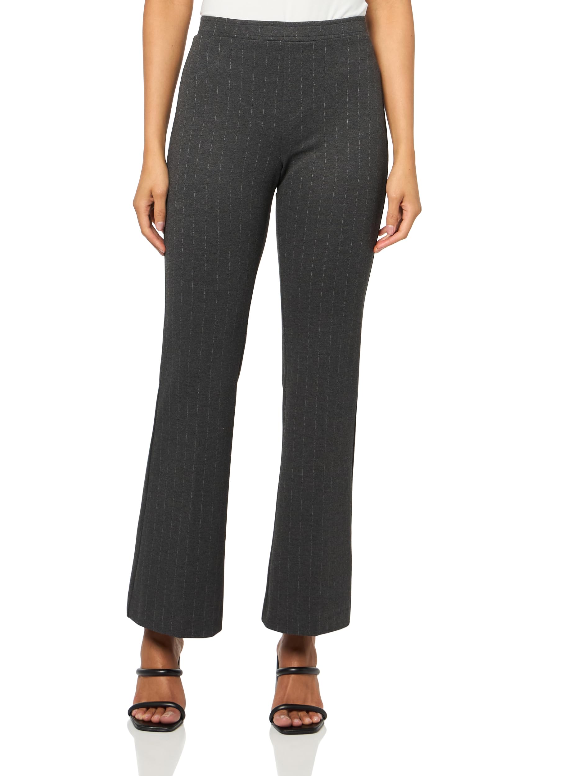 NIC ZOE Womens 30 5 Pinstripe Ponte Bootcut Pant
