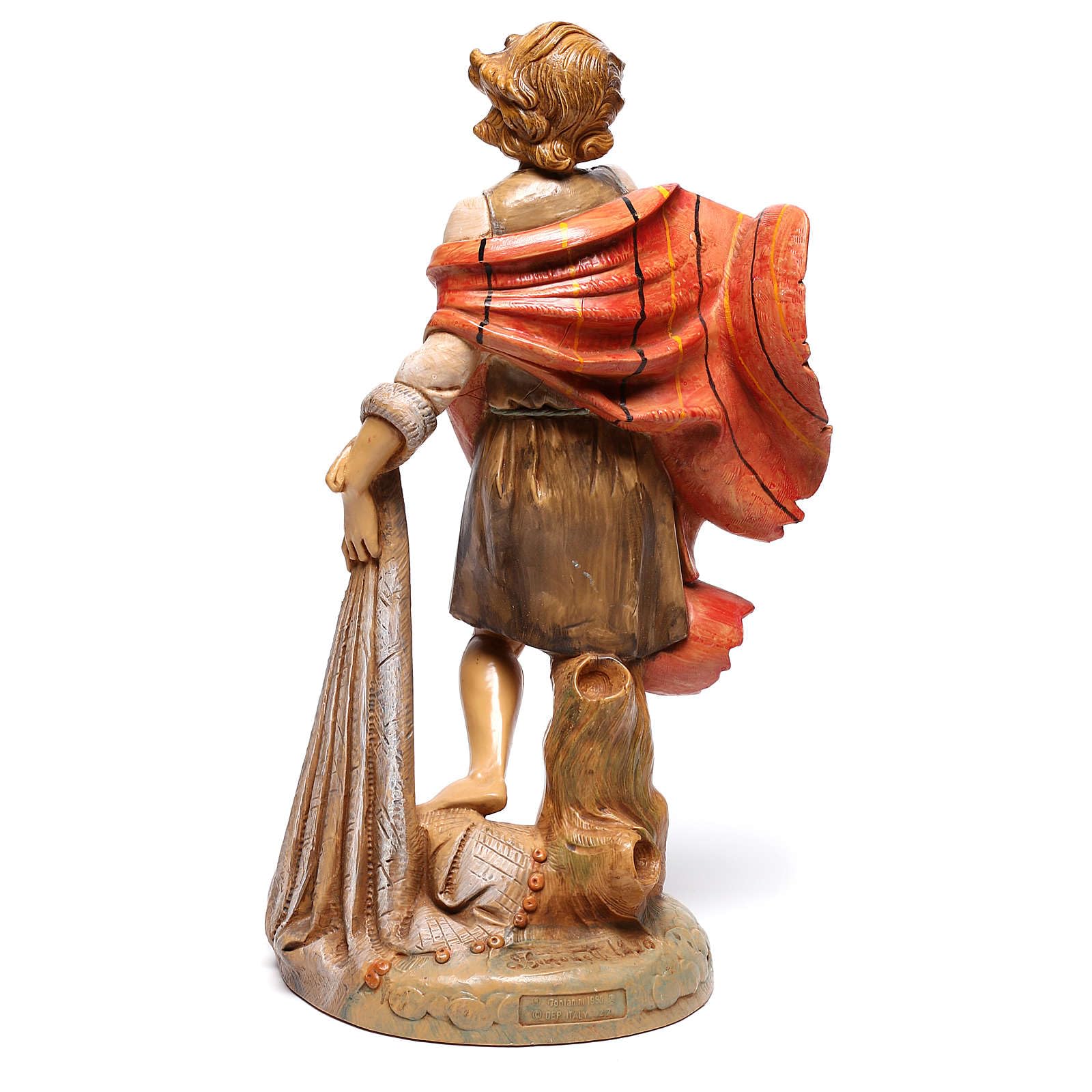 Holyart Pastore con Pesci 30 cm Fontanini