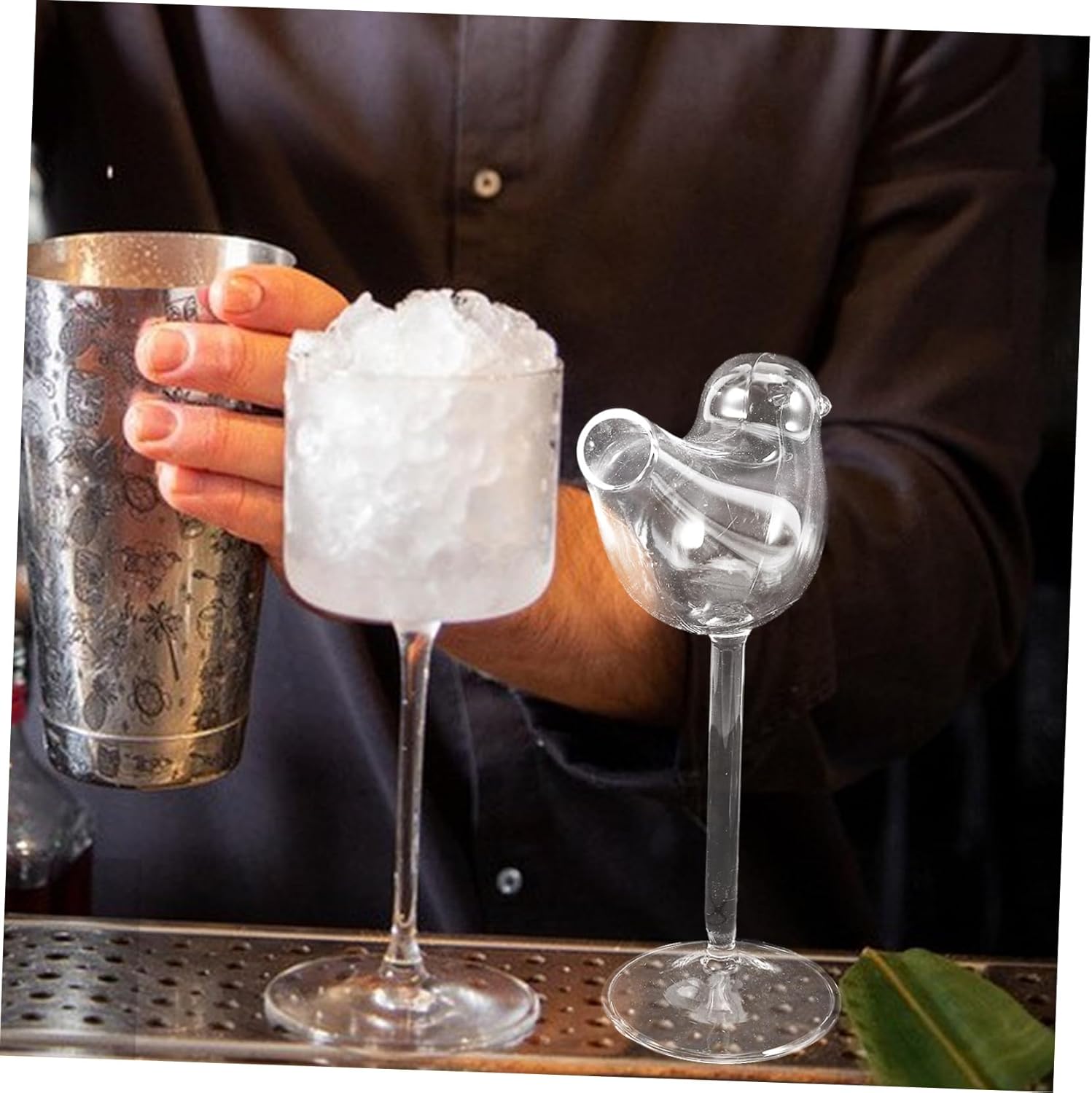 4pcs Smoke Cocktail Glasses Hobnail Drinking Glasses Tumbler Cups for Whiskey Water Tea Juice Party Wedding