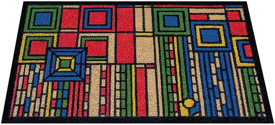Frank Lloyd Wright Saguaro Forms Design Doormat