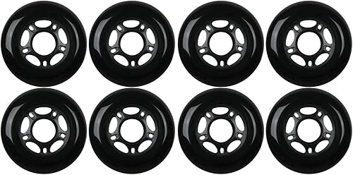 TGM Skateboards Ruedas Inline Skate X8, 2.992 in, naranja, poliuretano, patrón sólido, hombres 8-13, unisex, adultos, patinadores en línea para