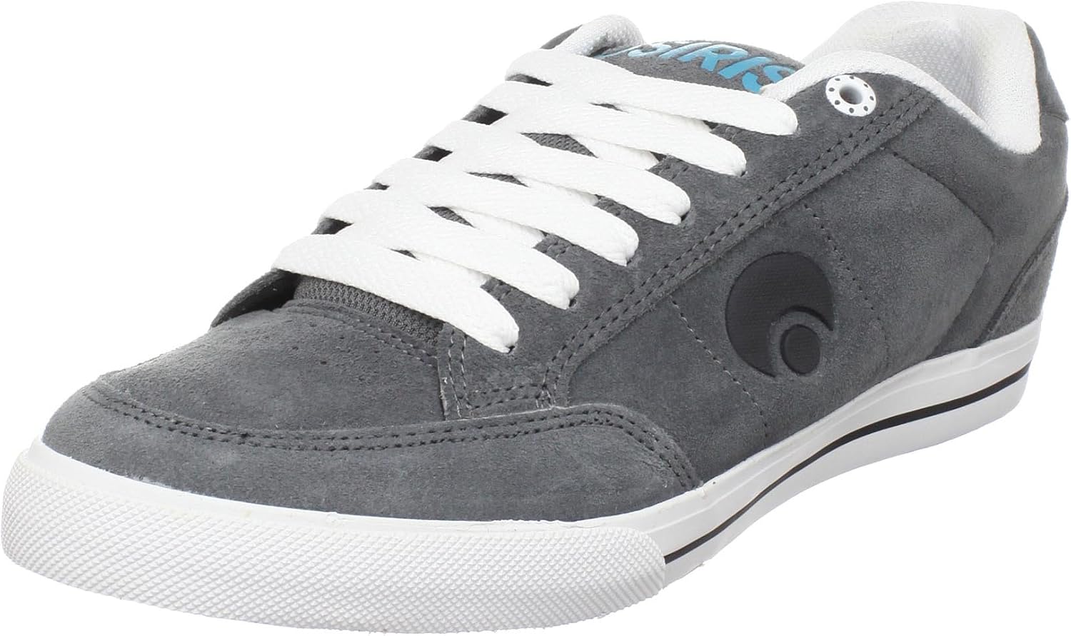 Osiris Men's Clip Skate Shoe,Charcoal/White/Black,8 M US