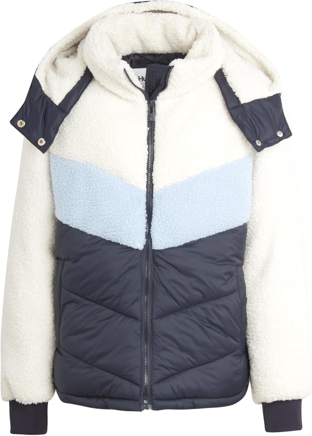 Hurley Women's Jacket - Quilted Puffer Coat with Sherpa - Winter Jacket for Women (S-XL)