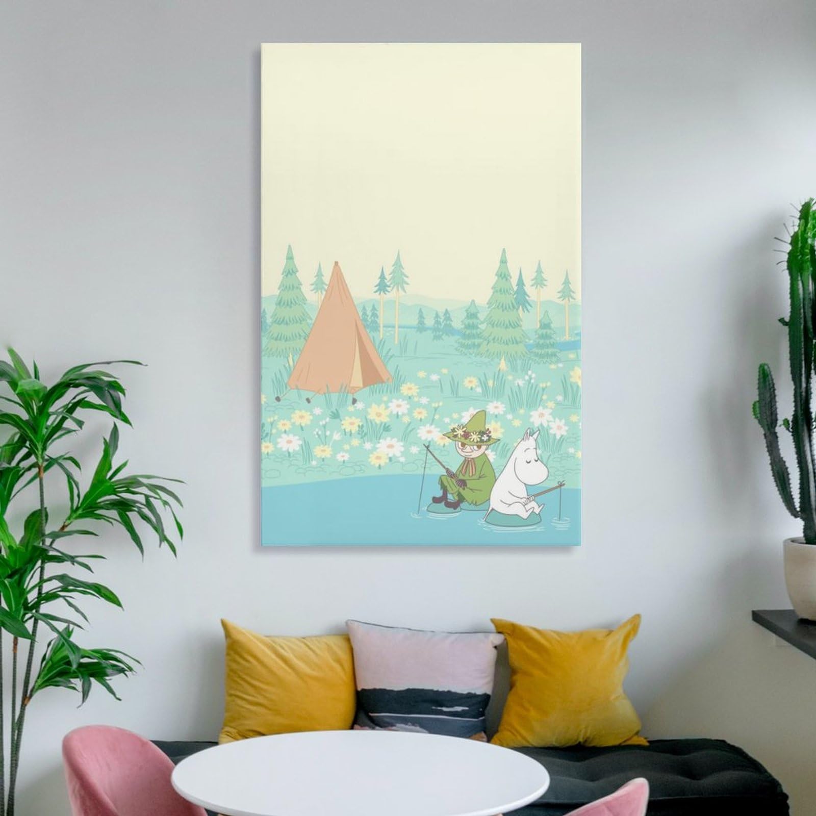 「凡」 絵画 アート キャンバス 自画像 スナフキン イメージ 31g2ULVwa3L.jpg