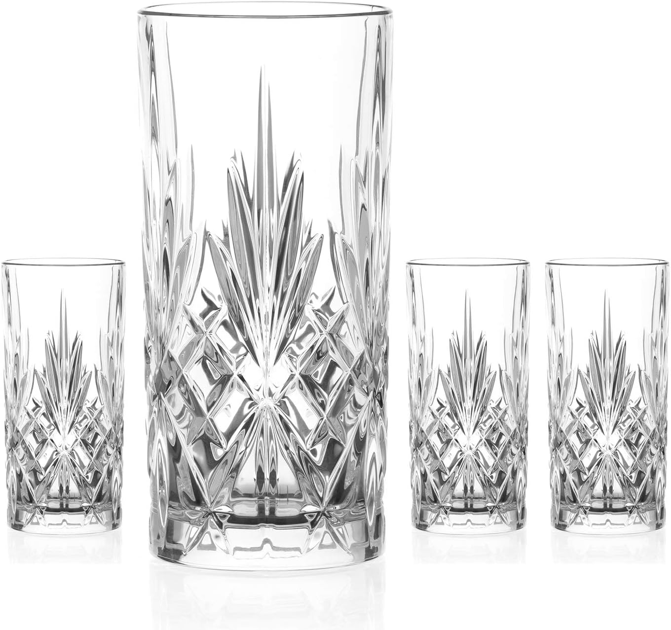 Chatsworth Hi Ball Glass Tumbler - Set of 4
