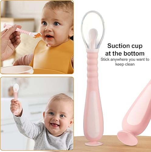 Miniatura 5 de Juego de cepillos para biberones, juego de limpiador 7 en 1 con estante de secado de biberones, cepillo de silicona para botellas, cepillo para