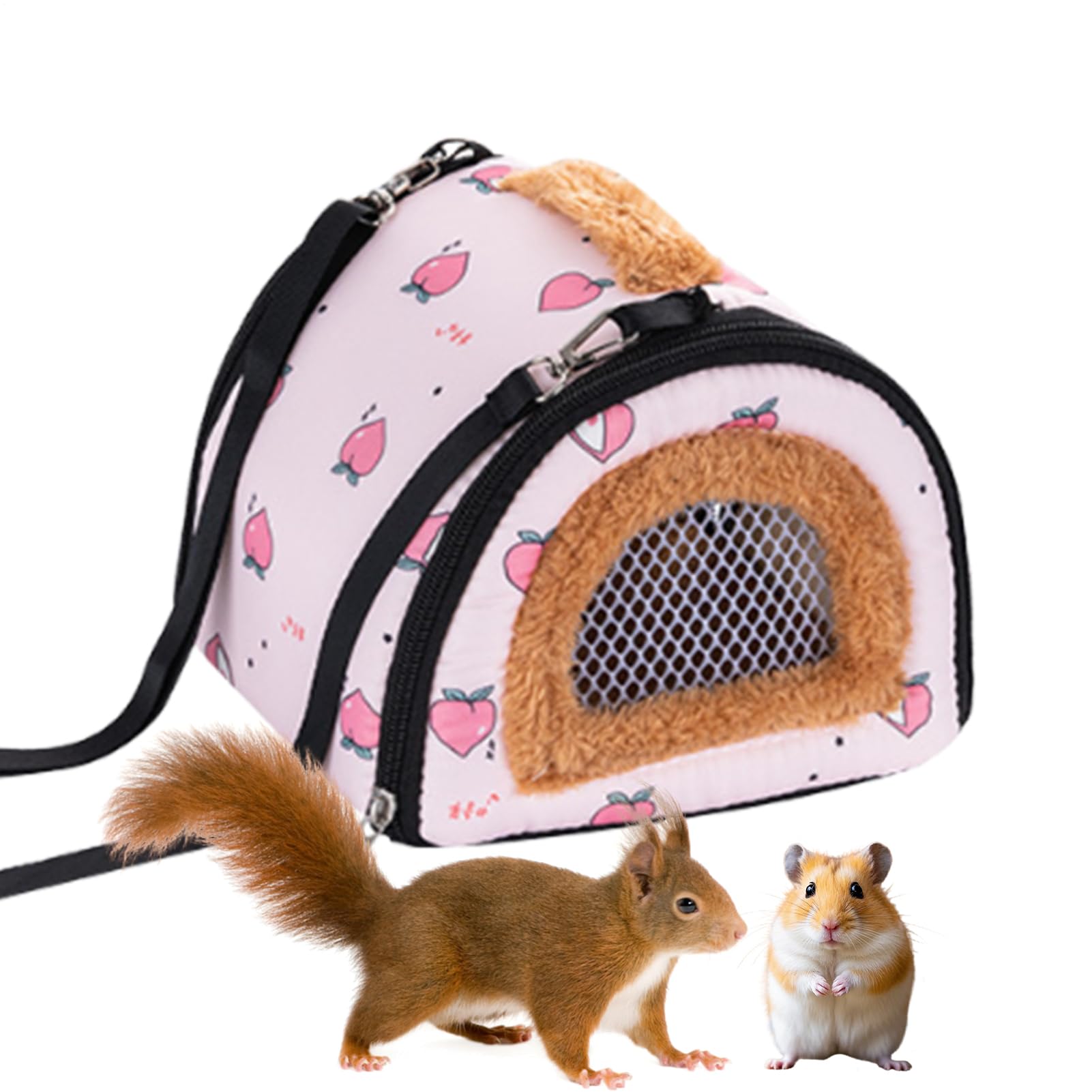 Sac de transport pour animaux chaud et impermeable pour chinchilla et lezard