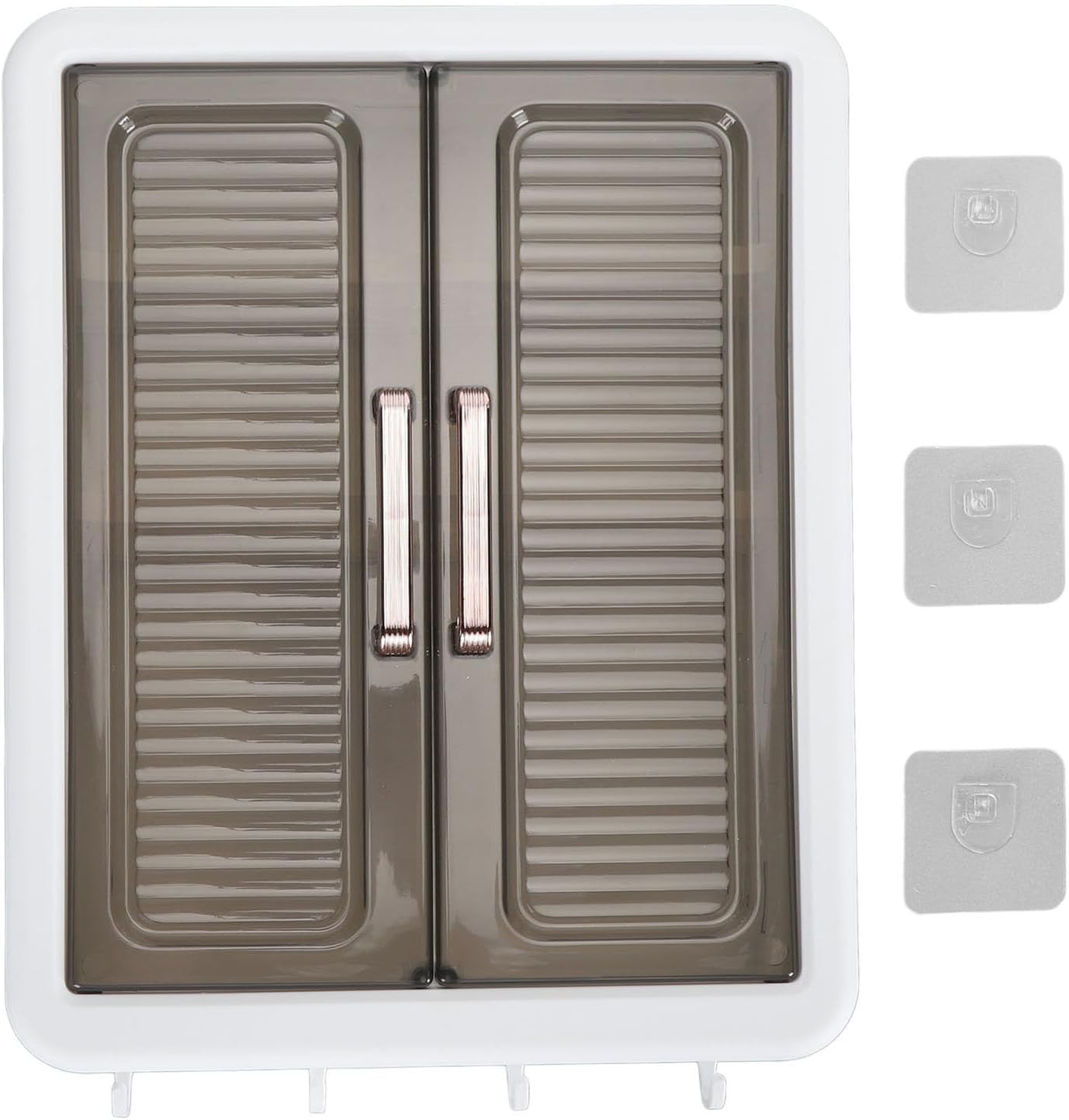 Bathroom Mounted Cosmetics Storage Cabinet, Wall Mounted Vanity Organizer, Medicine Cabinet with Adjustable Shelves, Ideal for Bathroom Organization