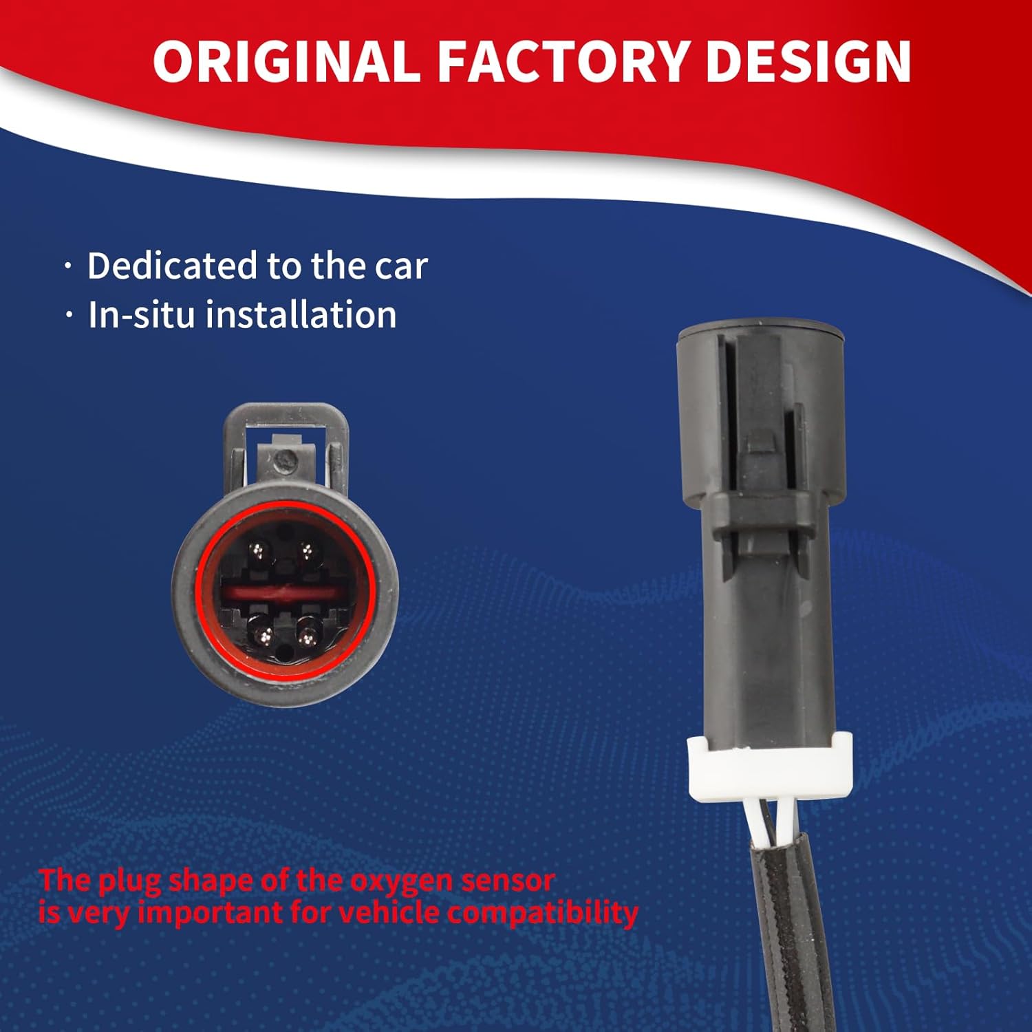 234-4401 234-4402 Oxygen O2 Sensor Upstream Heated Air Fuel Ratio Compatible with Ford Lincoln Mercury Mazda Ranger Mustang Expedition Explorer Escape F150 Tribute Replace 4L3Z-9G444-AA