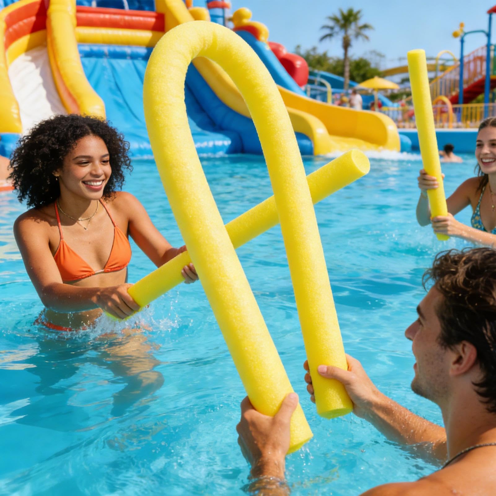 Pool-Schwimmstäbe schwimmendes Trainingsgerät | Pool Nudeln für Kinder, und Mädchen, , Party, Dekoration, zu Hause, im Freien, See, Fluss, , Hinterhof, Bad und Badezimmer