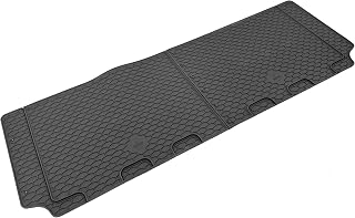 WALSER DirtGuard Rubber Floor Mats Car for Ford Tourneo Custom V710 Bus (NXN) 12/2023-Today 3 Series 100% Fit Car Floor Mats, Sturdy Universal Door Mat Car, Rubber Mats Car