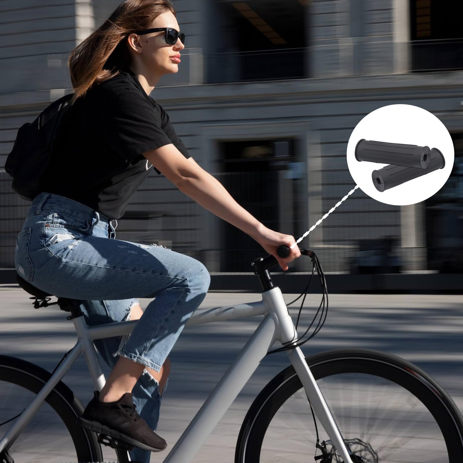 Lot De 2 Roues De Rechange En Caoutchouc De 15,2 Cm Pour Fauteuil