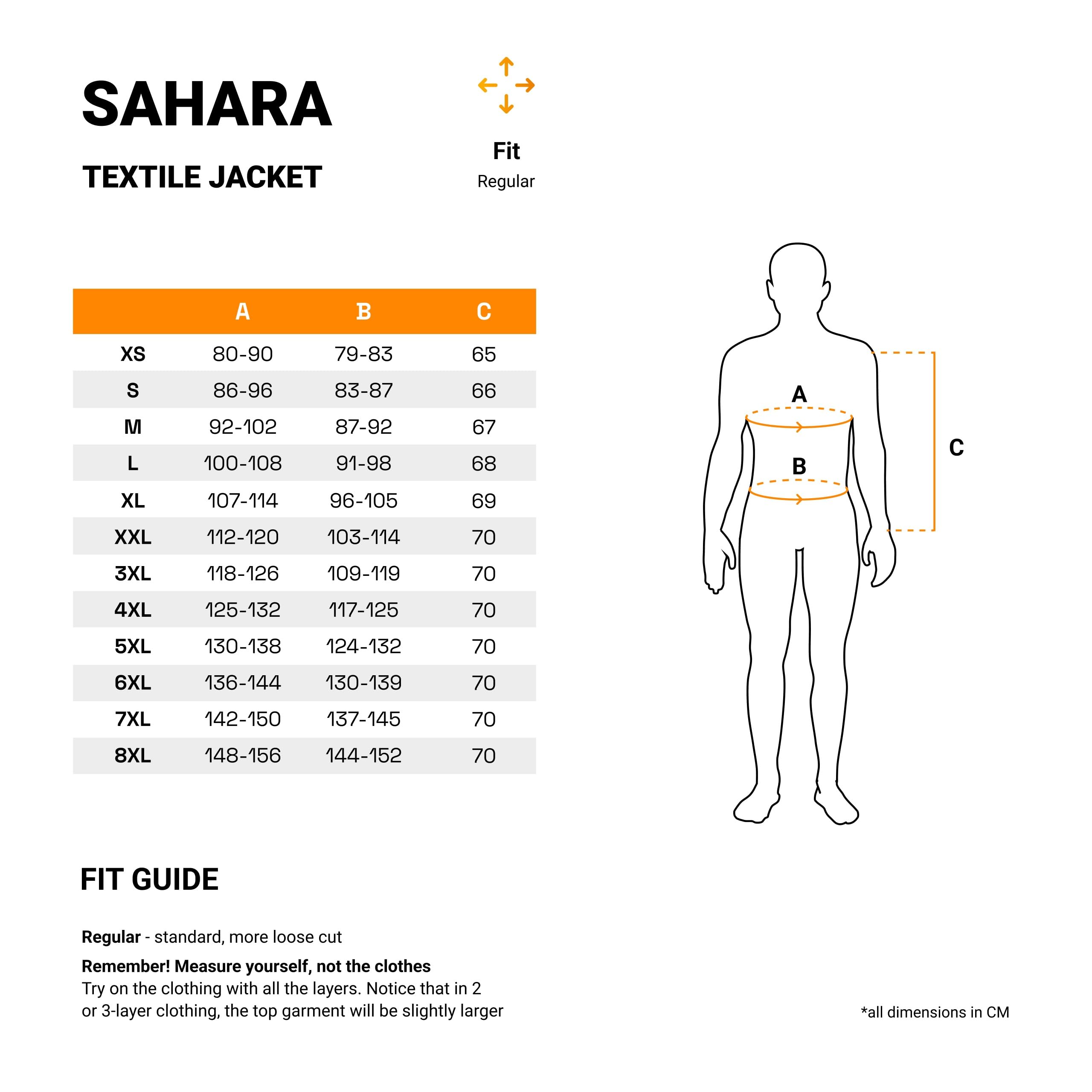 OZONE MOTO Sahara Veste de Moto Homme | Textiles | Protections coudes et épaules | Membrane Réissa | 6 Canaux de ventilation | Éléments réfléchissants | Tailles jusqu'au 8XL