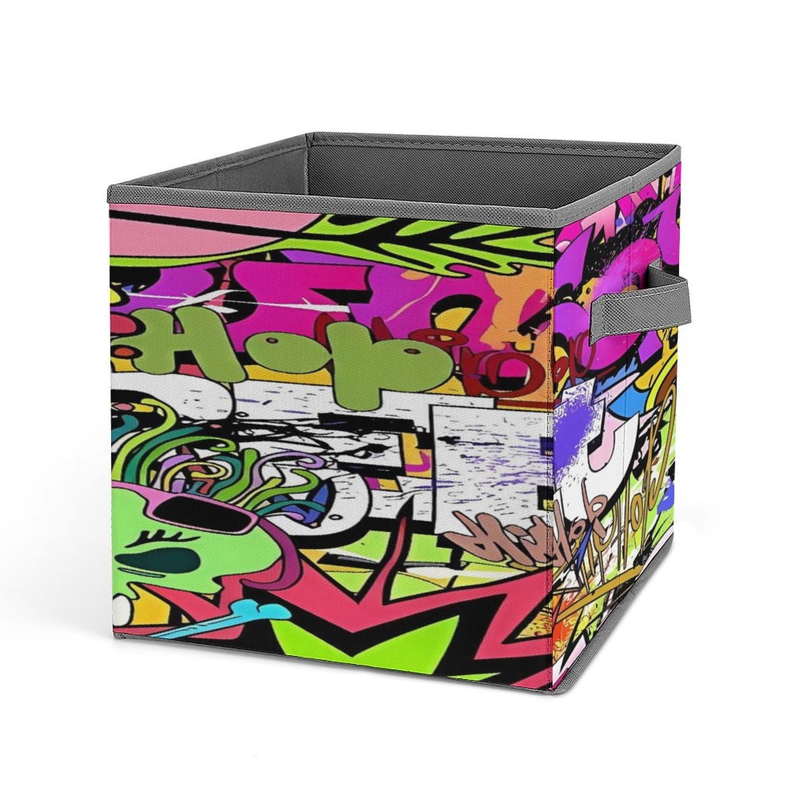 Fekiloot Style Graffiti Drawing Storage Bins Storage Baskets