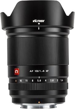 VILTROX 13mm f/1.4 X-Mount Lens Auto Focus Wide-Angle F1.4 Large Aperture APS-C Lens for fujifilm X-Mount Camera X-Pro2 X-Pro3 X-E3 X-E4 X-A10 X-A3 X-A5 X-A7 X-S10 X-T20 X-T3 X-T4 X-T1 X-E2S