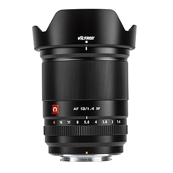 VILTROX 13mm f/1.4 X-Mount Lens Auto Focus Wide-Angle F1.4 Large Aperture APS-C Lens for fujifilm X-Mount Camera X-Pro2 X-Pro3 X-E3 X-E4 X-A10 X-A3 X-A5 X-A7 X-S10 X-T20 X-T3 X-T4 X-T1 X-E2S