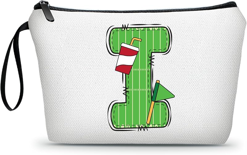 Necessaire de maquiagem ARIOSEY com estampa de futebol, modelo ZTB, estilo I