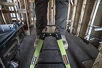 Vista 17 de Little Giant Ladders, Sure Step, 3-Step, Double-Sided Step Stool, Fiberglass, (11953), Type 1AA, 375 lbs Weight Rating, Hi-viz Green
