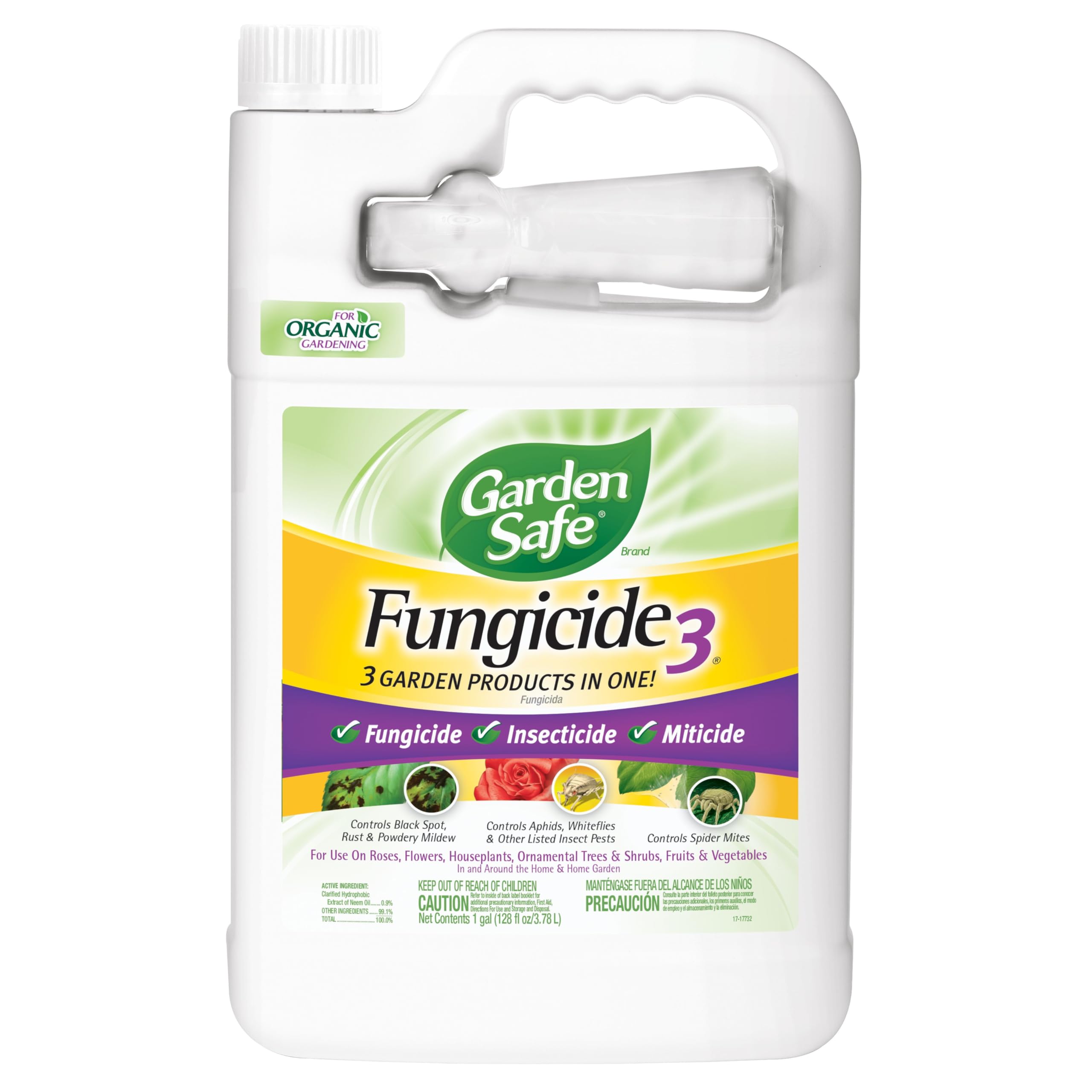 Garden Safe Insecticidal Soap REAPQ Insect Killer (Ready-to-Use), 24 fl oz (4 Pack)