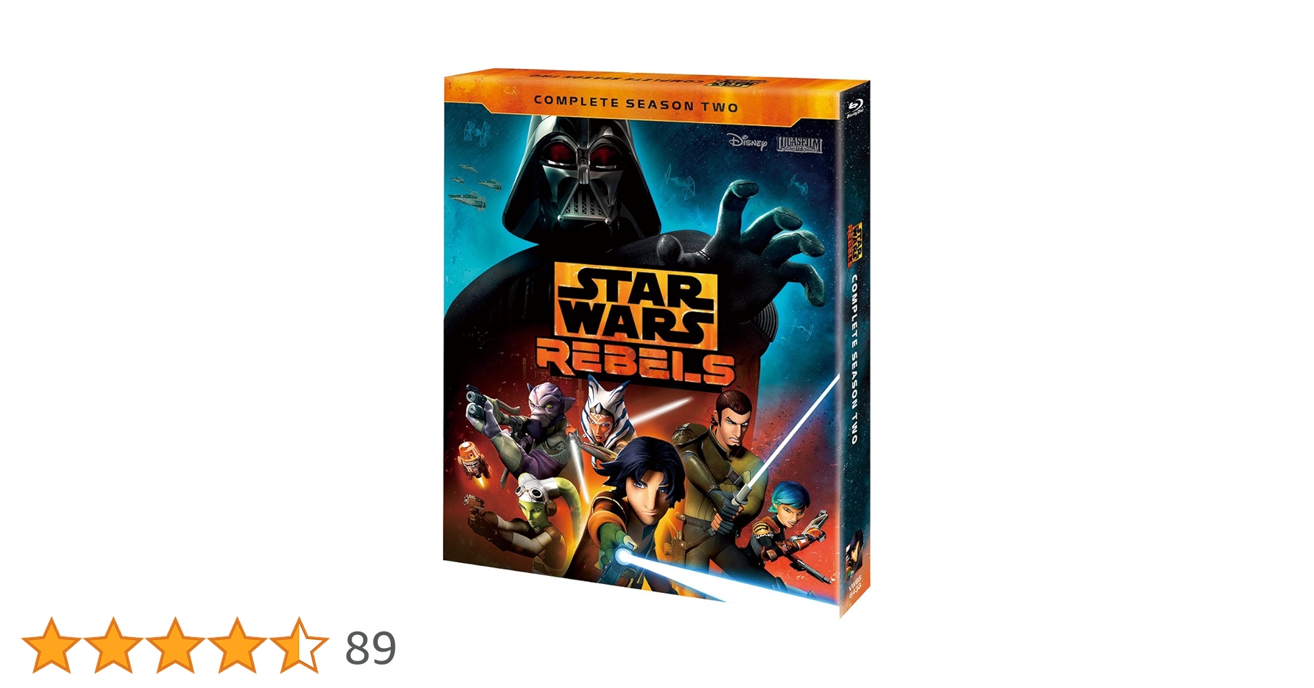 スター・ウォーズ 反乱者たち シーズン2 コンプリート・セット〈3枚組〉 スター・ウォーズ 反乱者たち シーズン2 コンプリート・セット