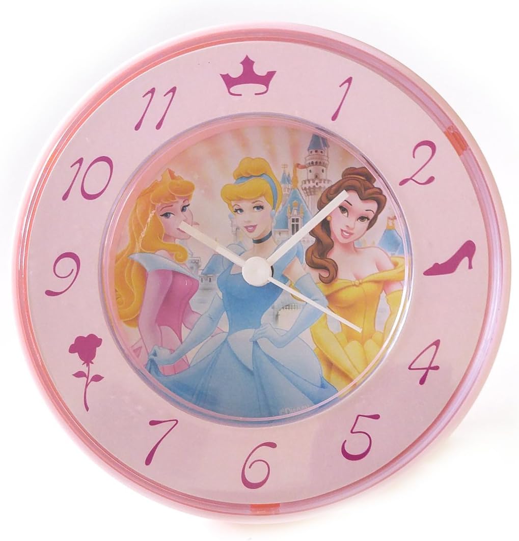 Disney Cinderella Aurora & Belle Princesses Wall Clock Amazon.ca Home