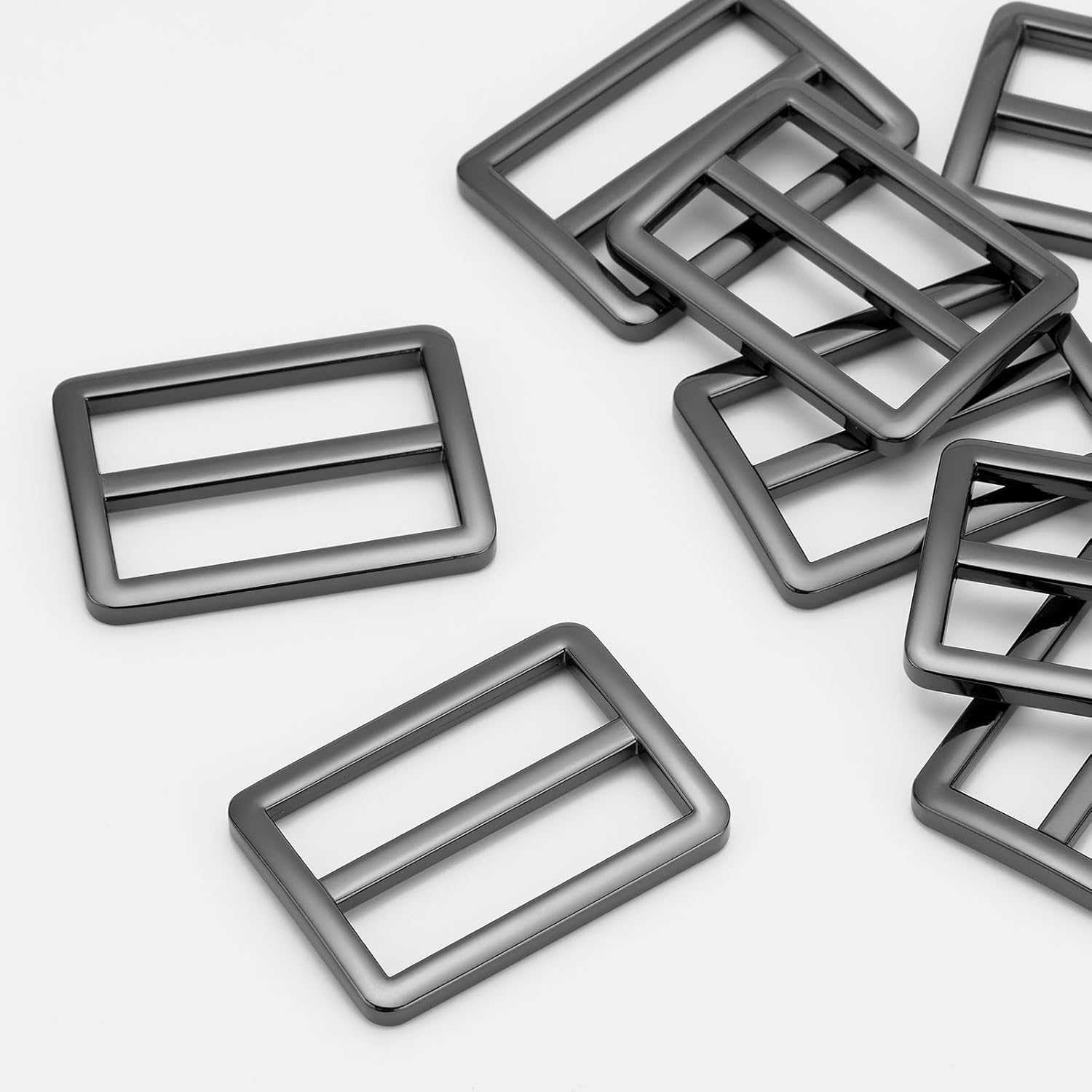 Metal Buckles Adjustable Slide for Purse Bag Hardware Making Supplies Backpack replacement Belt - Image 5