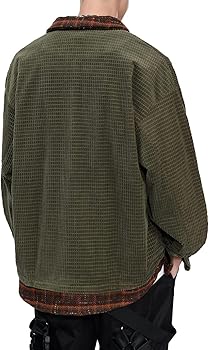 Aelfric Eden　ヴィンテージコーデュロイジャケット　XL Aelfric Eden Mens Jackets Color Block Corduroy Trucker Jacket