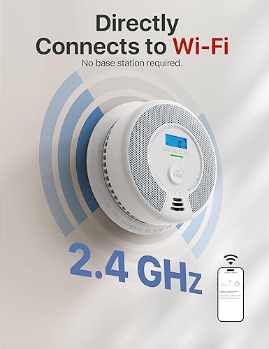 Vista 12 de X-Sense Detector de humo inteligente detector de monóxido de carbono combinado con batería reemplazable, detector de humo y monóxido de carbono