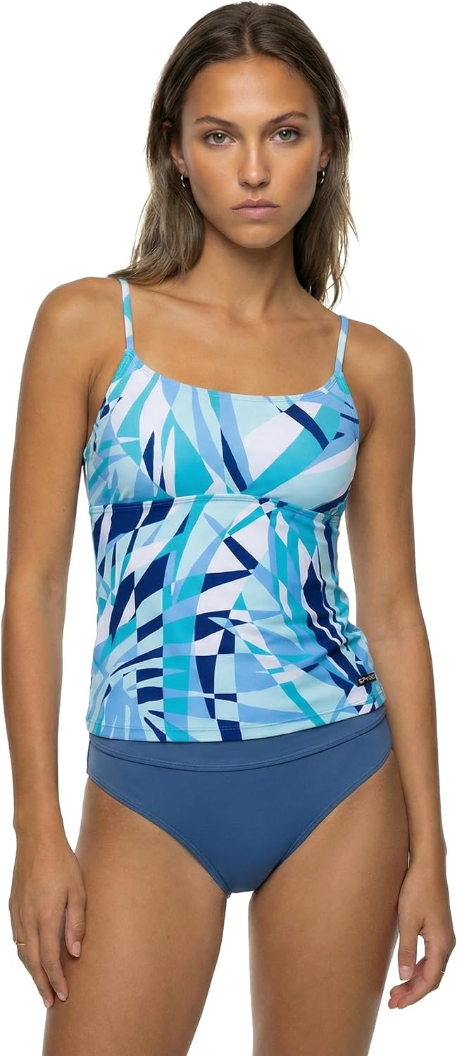 Spyder Women's 2-pc Bikini Swimsuit Set – UPF +, Quick Dry, Tummy Control, Tankini Bathing Suits