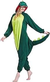 Pijama unissex adulto, macacão de animal para adultos, pijama cosplay de anime feminino e masculino, fantasia de Halloween de uma peça
