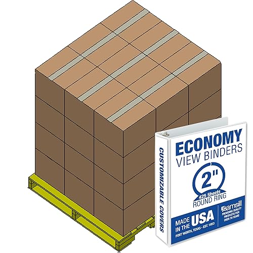 Vista 22 de Samsill (MP48513) - Carpeta de 3 anillos redondos de 1/2 pulgada, fabricada en los EE. UU., con cubierta transparente personalizable para insertos
