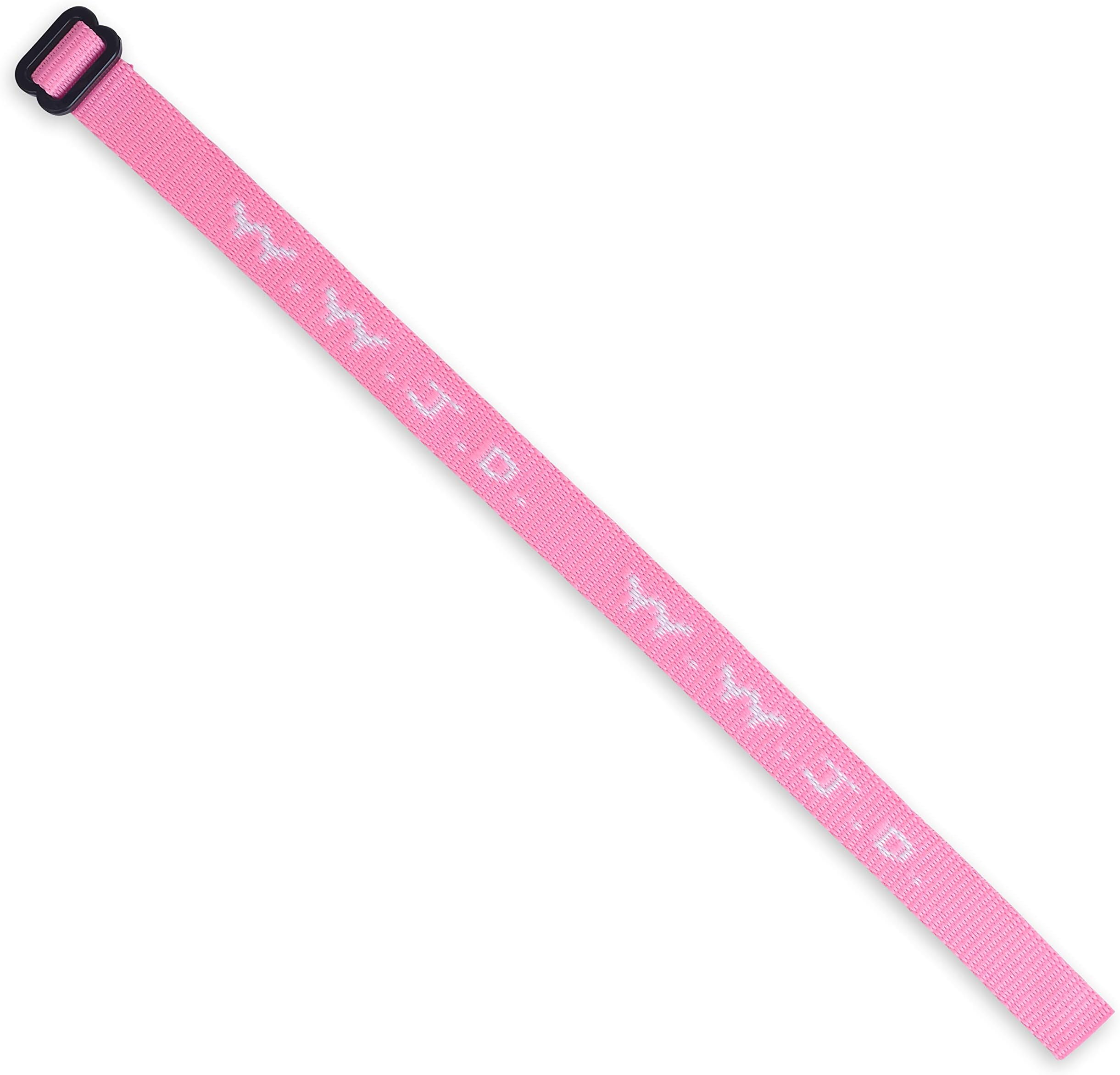Single W.W.J.D. Bracelet - 22 Individual Colors To Choose From - Mix and Match (Pink & White)